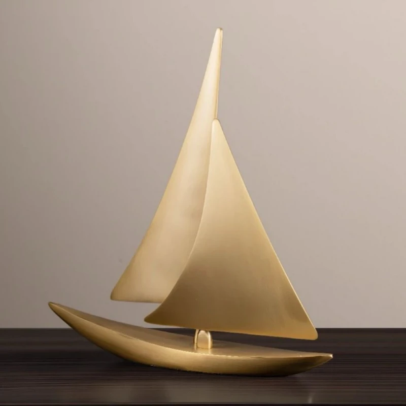 

Brass smooth sailing TV cabinet relocation opening leadership decoration light luxury