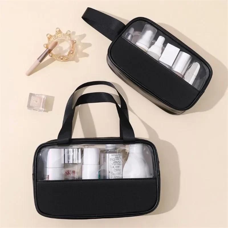 Travel Waterproof Portable Cosmetic Bags For Women Pu Storage Wash Pouch Female Toiletries Organizer Makeup Bags Pvc Beauty Case