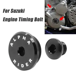 Billet Aluminum Engine Plug Plugs for Suzuki Quadsport Z400 LTZ400 Z250 LTR 450 Special Edition All Years CNC Machined Cover
