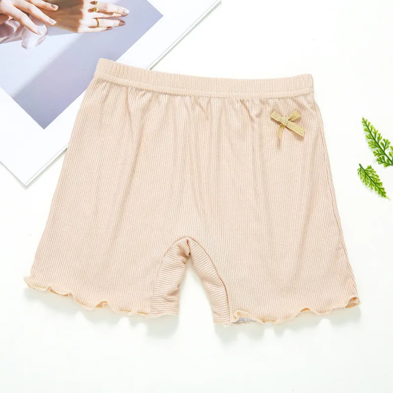 100% Cotton Girls Safety Pants Top Quality Kids Short Pants Underwear Children Summer Cute Shorts Underpants For 3-10 Years Old