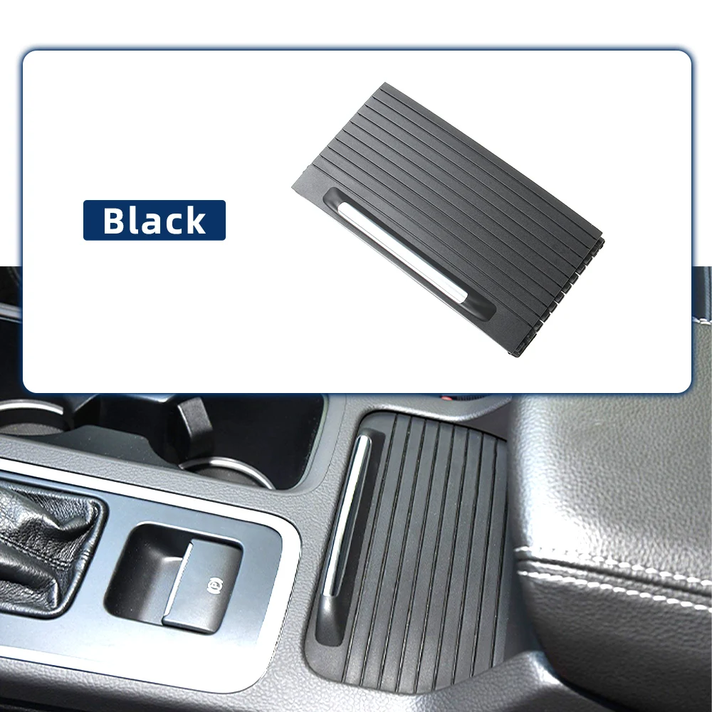 Brand New Car Storage Box Sliding Shutters Glove Box Slide Roller Cup Holder Roller Blinds Cover For Focus KUGA Escape 2017-2020