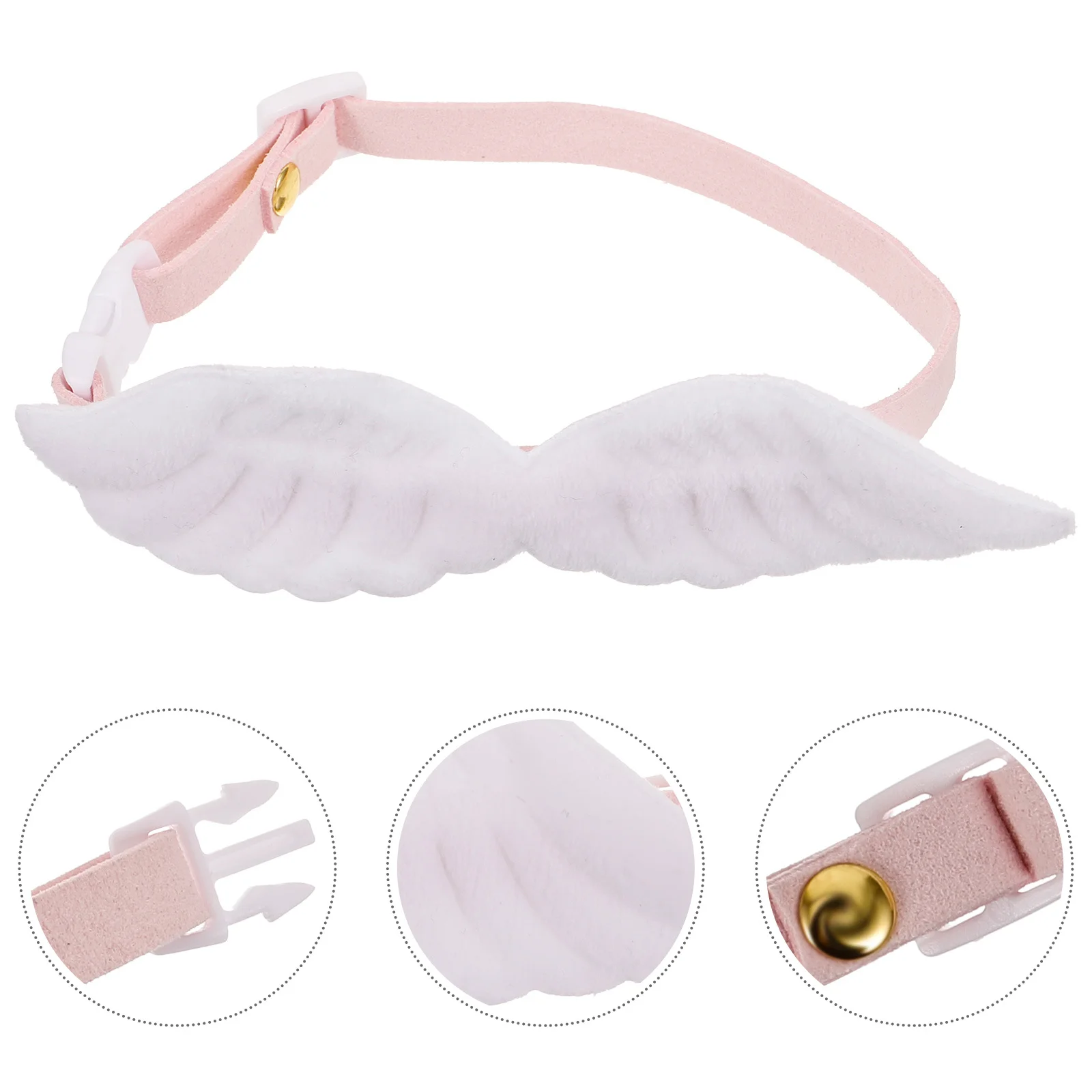 

Pet Collar Adjustable Wing Decor Cat Dog Collar Puppy Party Costume Neck Accessories Puppy Collars Cat Neck Decor