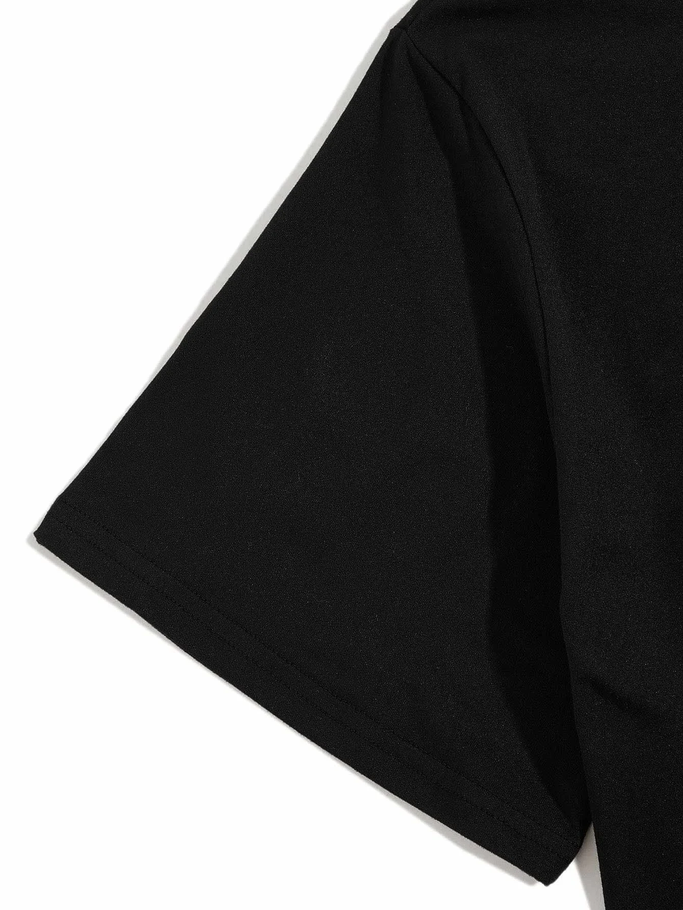 تي شيرت رجالي صيفي فضفاض مقاس كبير مطبوع عليه حروف باريس بقصة ضيقة كاجوال رياضي برقبة دائرية وأكمام قصيرة