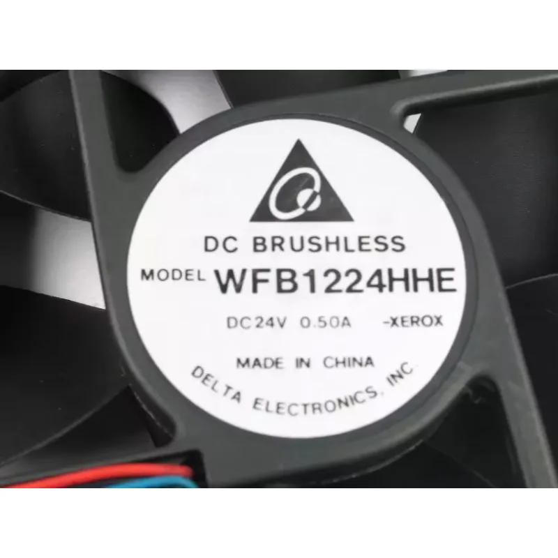 Ventilador de refrigeración del servidor Delta Electronics WFB1224HHE XER0X DC 24V 0.50A 120X120X38mm