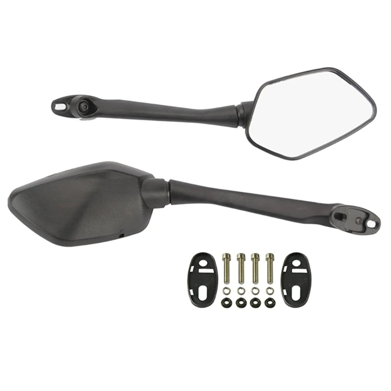 

094D For CBR300R Motorcycle Rear View Mirror Hadle Bar Reversing Reflector Mirrors 2x