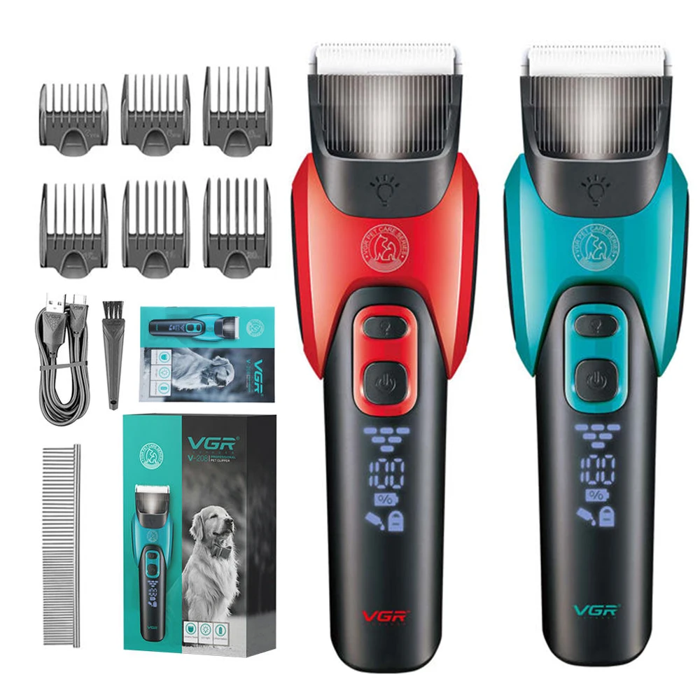 ปัตตาเลี่ยนขนกระต่ายแมวสุนัขชุดโกนขนตัดผมสุนัขปัตตาเลี่ยนตัดผมสุนัขแบบไร้สายชาร์จไฟได้แบบมืออาชีพ