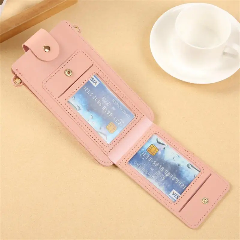 Women Mobile Phone Bag Fashion Touch Screen Shoulder Phone Bag Crossbody Bags Leather Mobile Wallet Bags 7 8/ P20