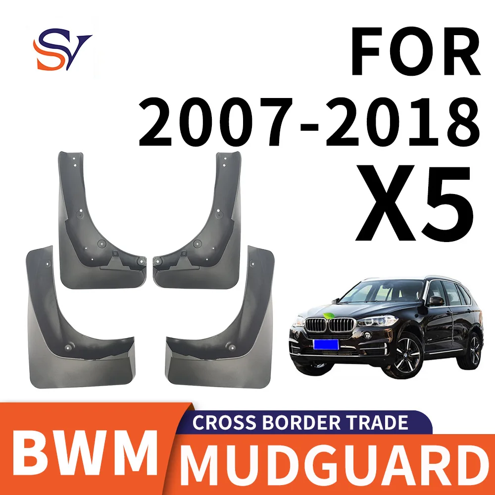 

Suitable for 2007-2018 BMW X5 with scooter tires PP soft glue material fender