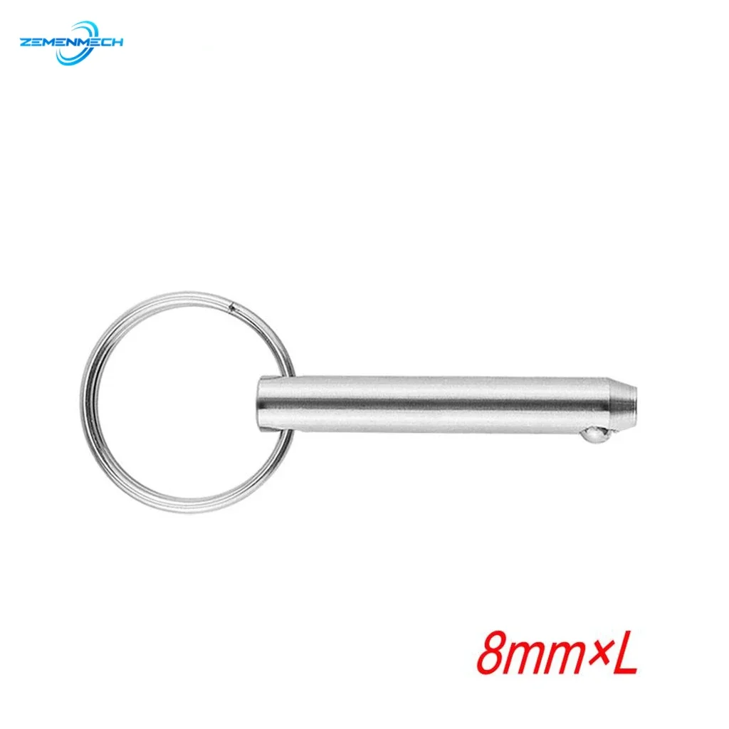 316Stainless Steel 8mm Quick Release Ball Pin For Boat Bimini Top Deck Hinge Marine Hardware Yacht Boat Accessories Release Tool