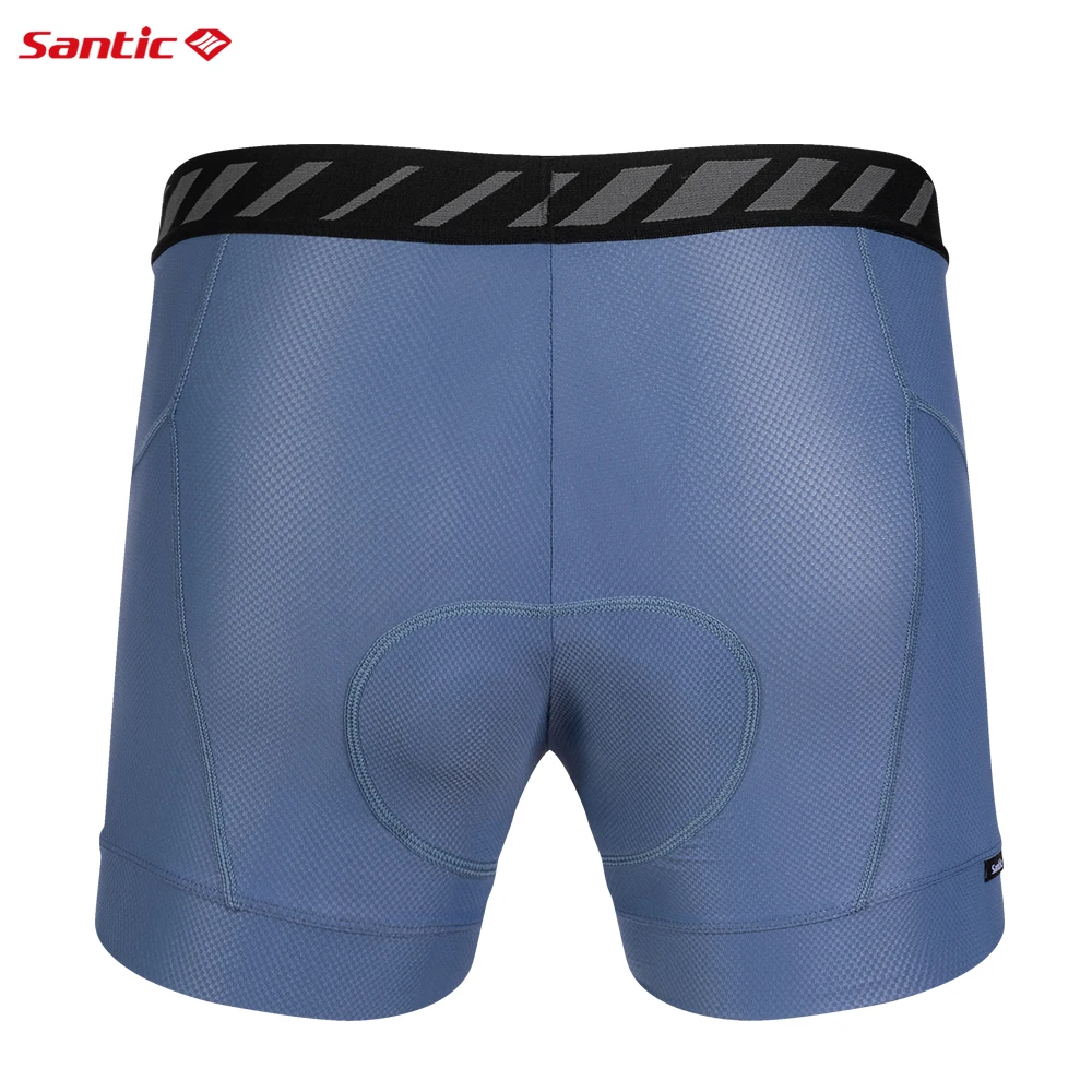 Santic New Men\'s Cycling Shorts Breathable and Quick Drying Cycling Underwear Shock Absorbing Cushion Cycling Shorts for 4 Hours