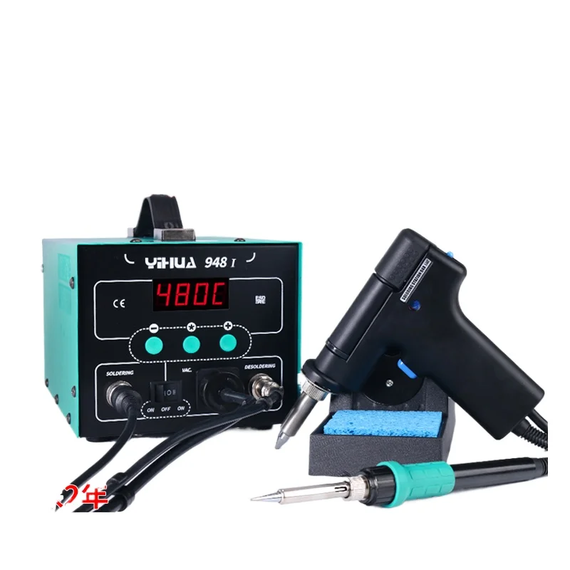 

Электрический пистолет для всасывания олова, паяльник «два в одном», прочное электрическое устройство для всасывания олова, сварочный стол для электрического утюга