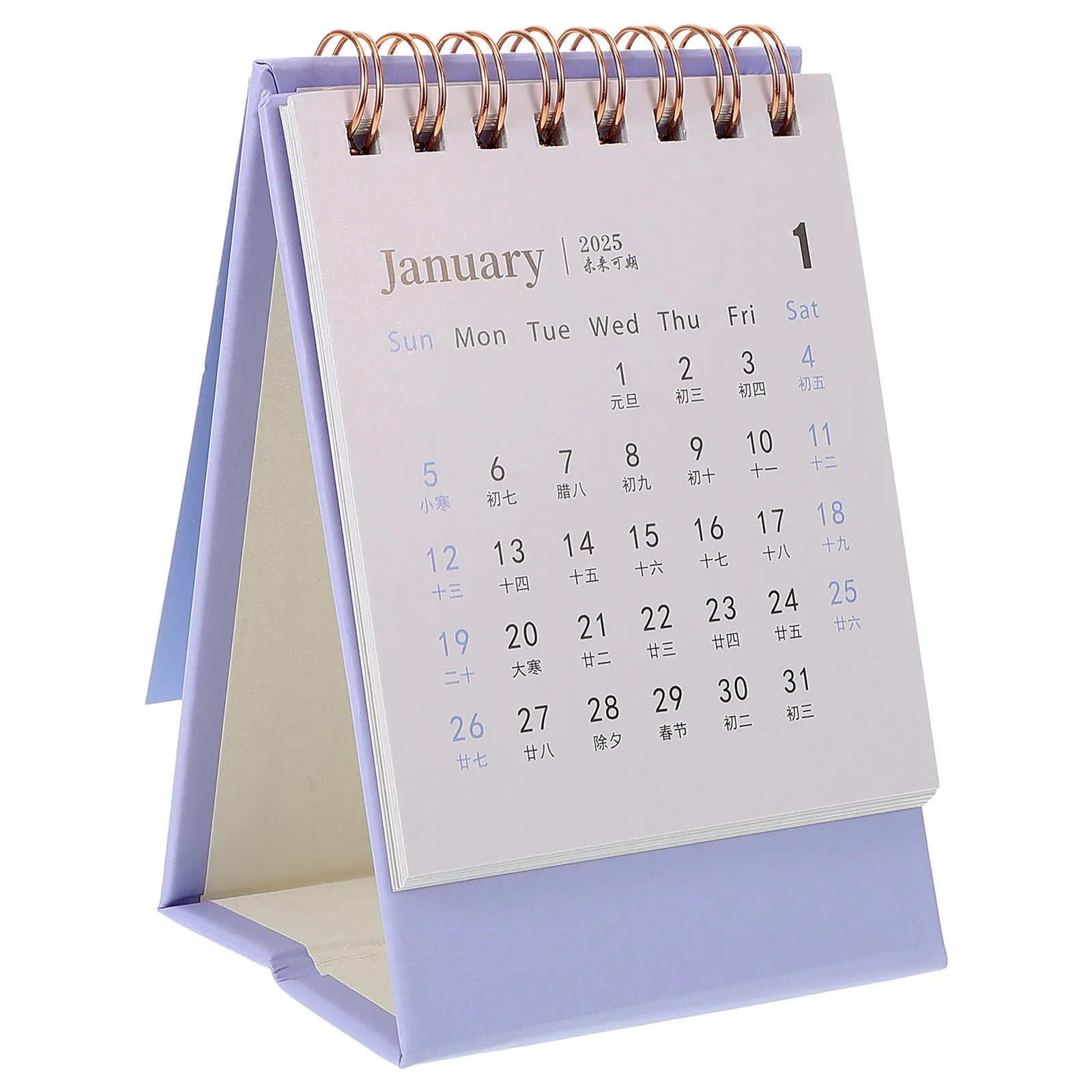 

Decoration Mini Desk Calendar Decorative Monthly Home Office School Paper Desktop