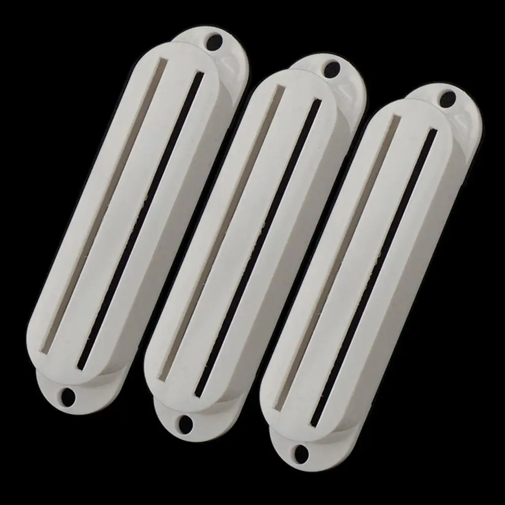 أغطية لاقط السكك الحديدية الساخنة المزدوجة البلاستيكية لأجزاء الجيتار الكهربائي #6