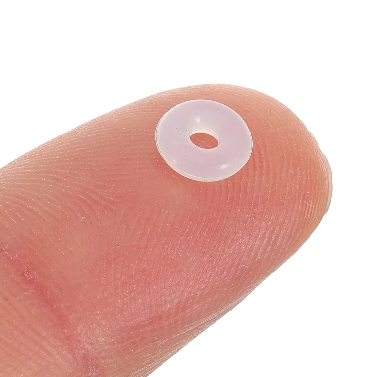 

100 Pcs Bracelet Positioning Beads Bracelets Charm Stoppers Spacers for Jewelry Making Jewellery Supplies Rubber