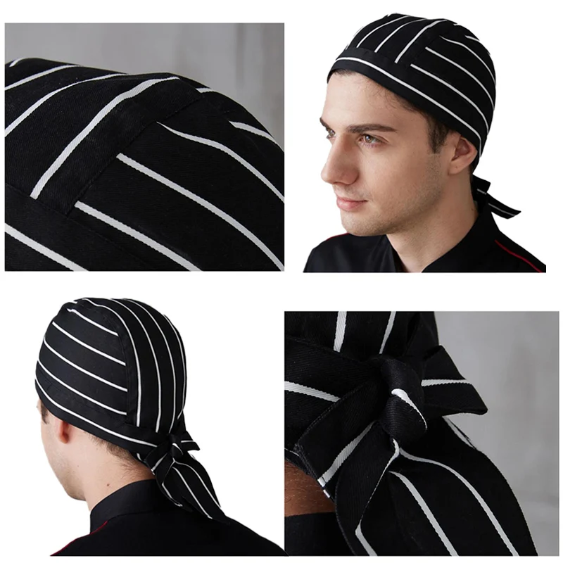 Chapeau de chef unisexe, chapeau de Pirate, Service de restauration, chapeaux de serveur, hôtel, Restaurant, cantine, boulangerie, cuisine, travail, casquette de cuisine