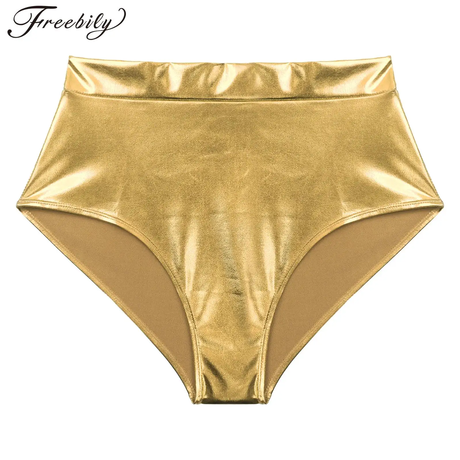 

Женский костюм для танца на пилоне, шорты, сексуальные блестящие трусики, женский музыкальный фестиваль, Rave Party, низ, трусы, металлические шорты