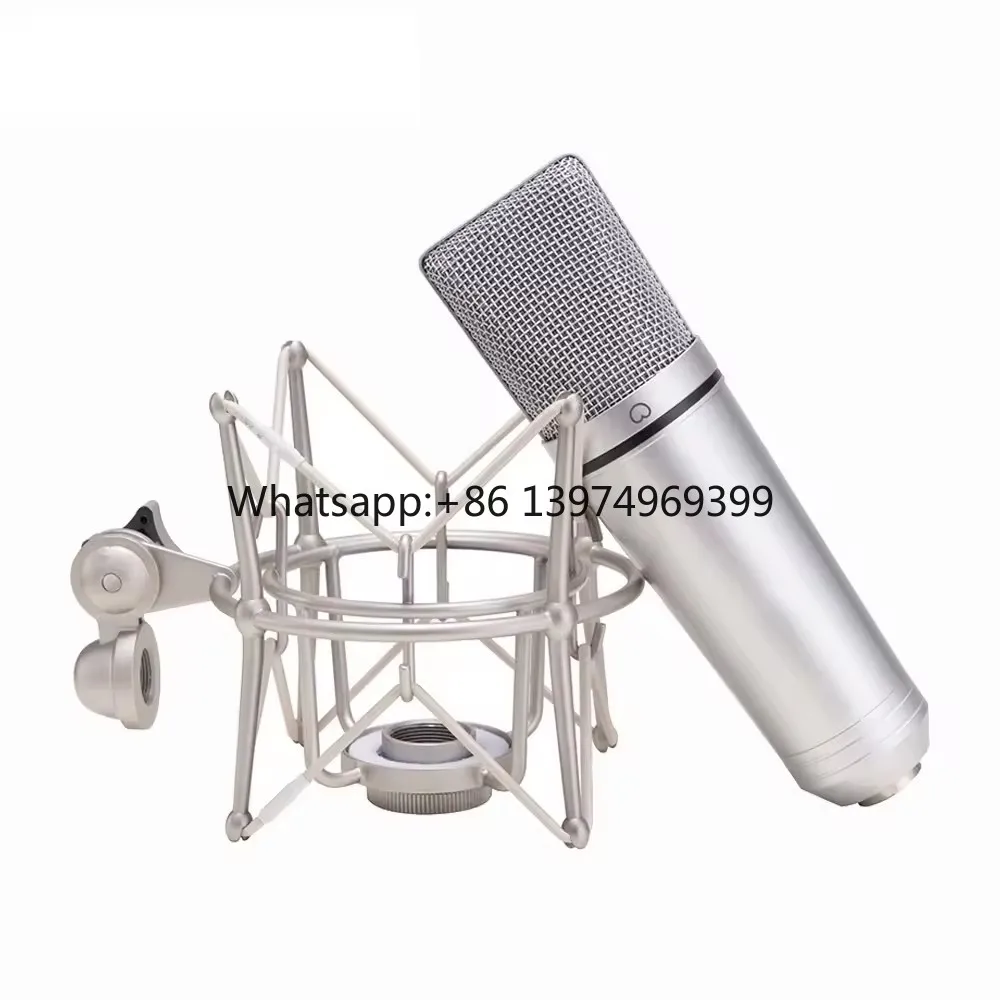 Rayco Professional XLR Dynamic Microphone USB Microfone With Software EQ for Podcast Gaming Sound Card Headphone Speaker Bundles