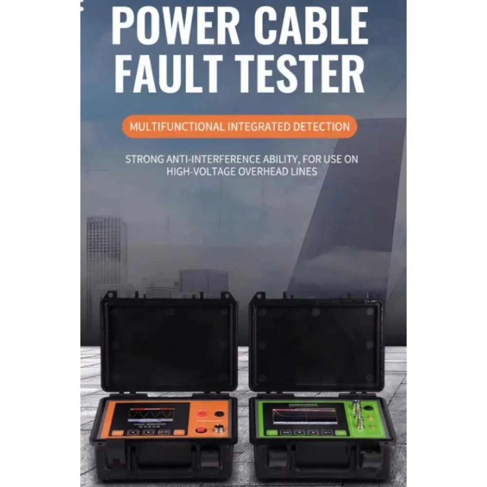 Underground Cable Fault Locator High Voltage Power Cable Tester for Short Circuit Break Leakage Detection and Path Finding