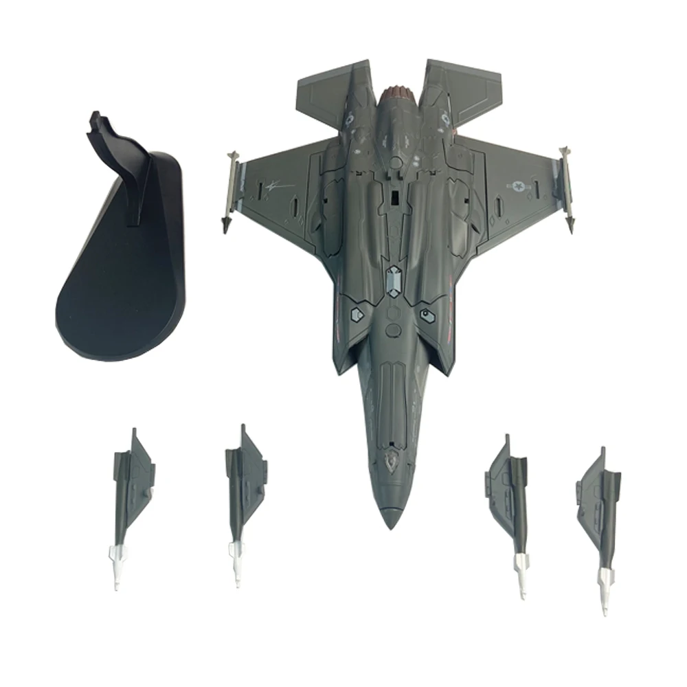 1:72 1/72 Scale US Army F-35 F-35A F35 Lightning II Joint Strike Jet Fighter Diecast Metal Plane Aircraft Model Children Toy