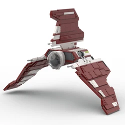 MOC Eta-class Shuttle Building Block Set Space Wars Republiced Ambassadorialed Shuttle Airplane Toys for Kids Gifts