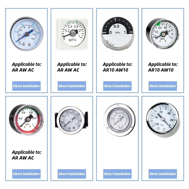Pneumatic pressure gauge vacuum negative pressure gauge G36-10-01  G36-10-01-LGZ43-K-01 G27-10-R1 GC3-10AS