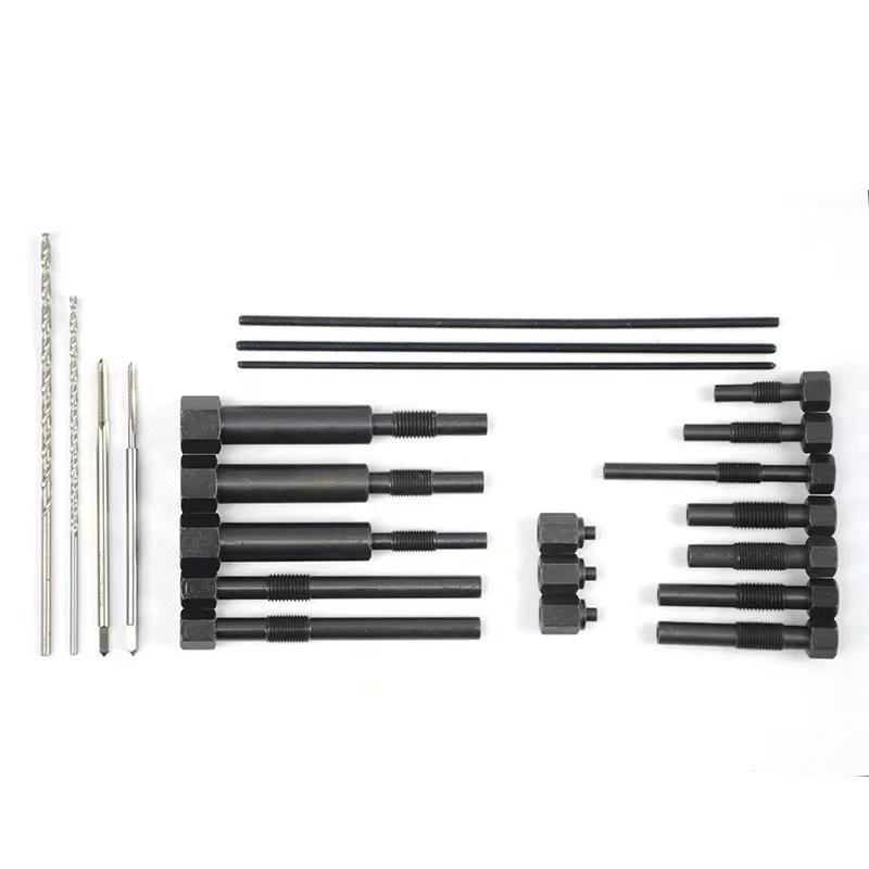 New Glow Plug Repair Tool Set Glow Plug Electrode Removal Extraction M8 X 1.0 M10 X 1.0 M10 X 1.25