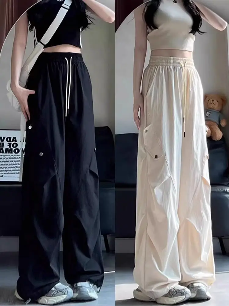 Pants Womens Invierno Mujer Autumn Canvas Cargo Tactical Outdoors Military Ripstop Adjustable Windproof Multi-Pockets Rip-Stops