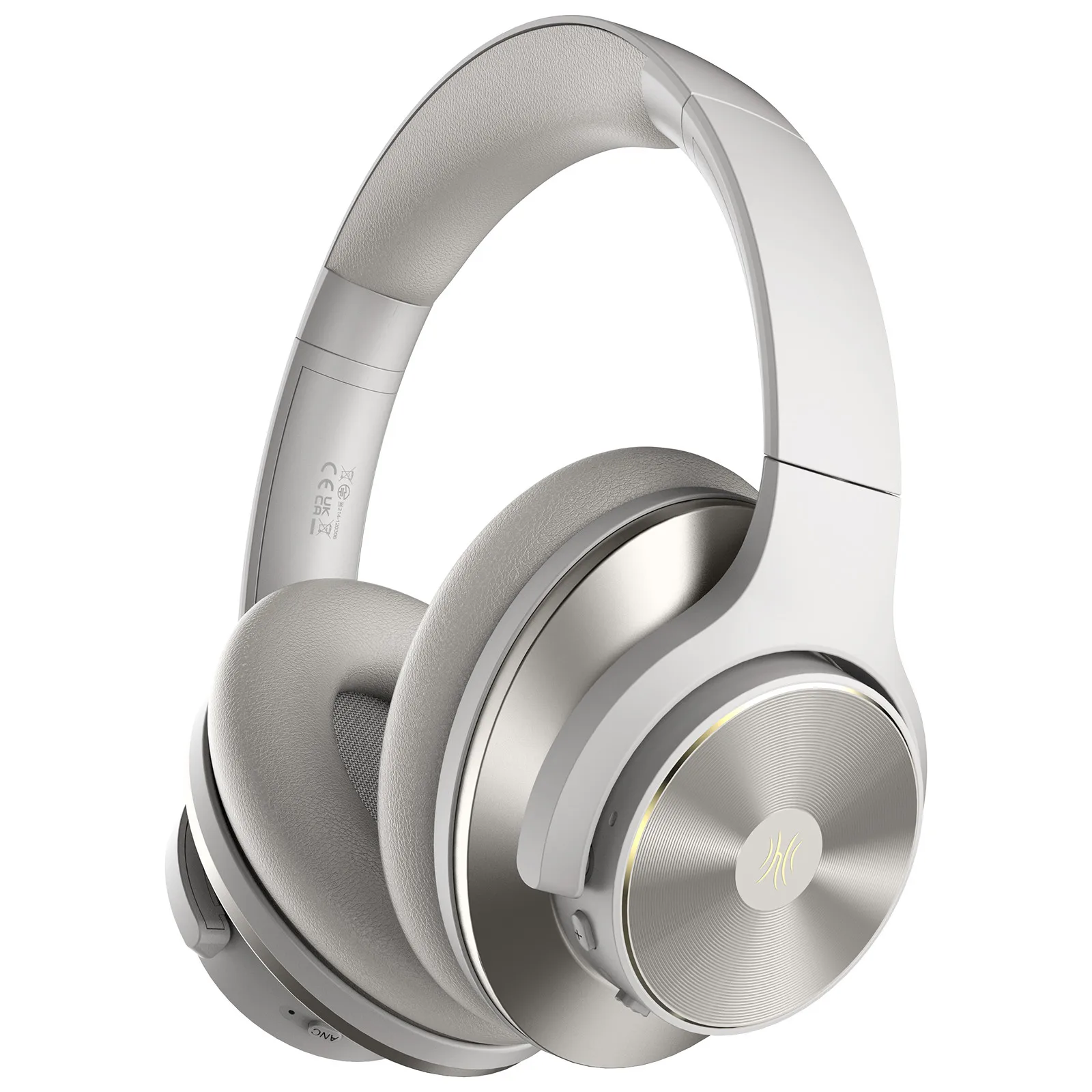 Oneodio A10 Bluetooth 5.4-hoofdtelefoon Hybride actieve ruisonderdrukking met Hi-Res audio Over-ear draadloze headset ANC met 5-microfoon