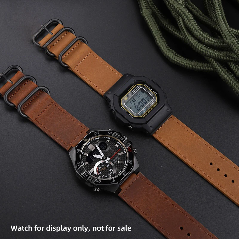 18mm For GSHOCK DW H5600 Bracelet Bands Casio DW-H5600 Modified Strap 40th Anniversary Small Square Vintage Leather Watch Chain