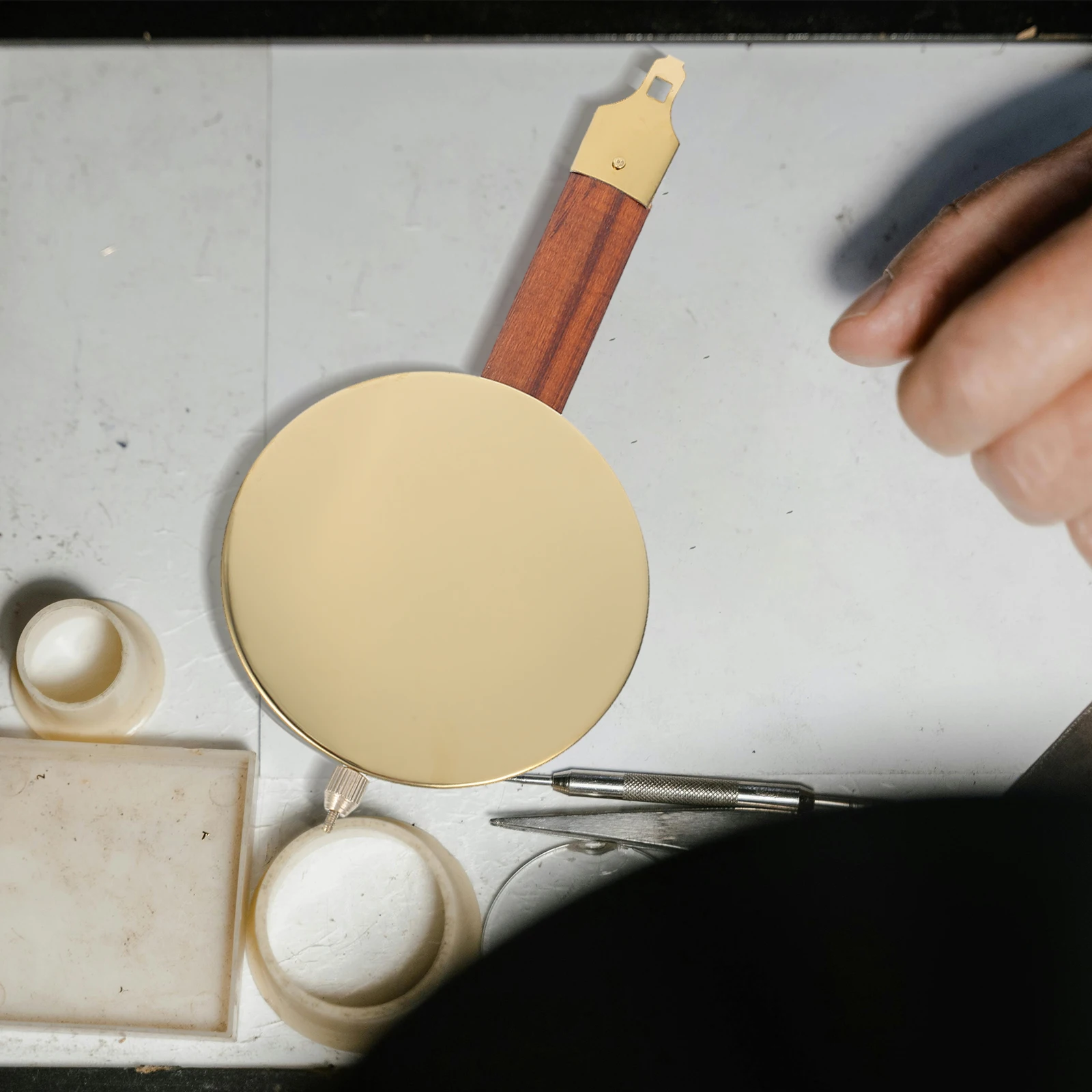 

Mechanical Clock Pendulum Retro Metal Replacement for Wall Clock DIY Repair Accessory Installation Parts Indoor Home Office