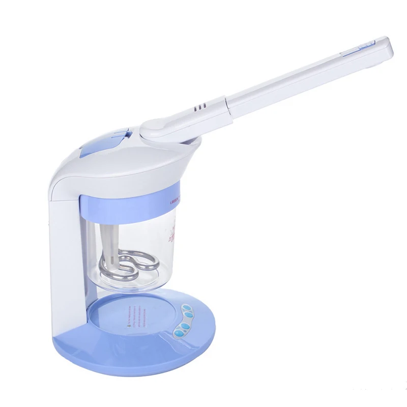 

110V 220V Ozone Ion Facial Steamer Vapour Salon Herbal Vaporizer Aroma Ozone Facial Steam Machine Sauna Face Spa Device