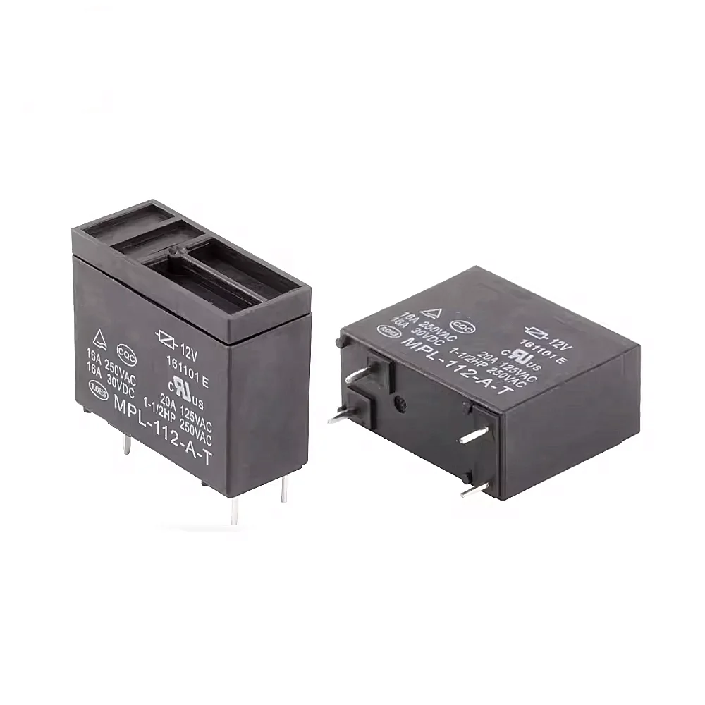 5pcs/lot : MPL-112-A-T 12V 4pins 16A  replace 302P-1AH-C 12VDC  100% original genuine relay