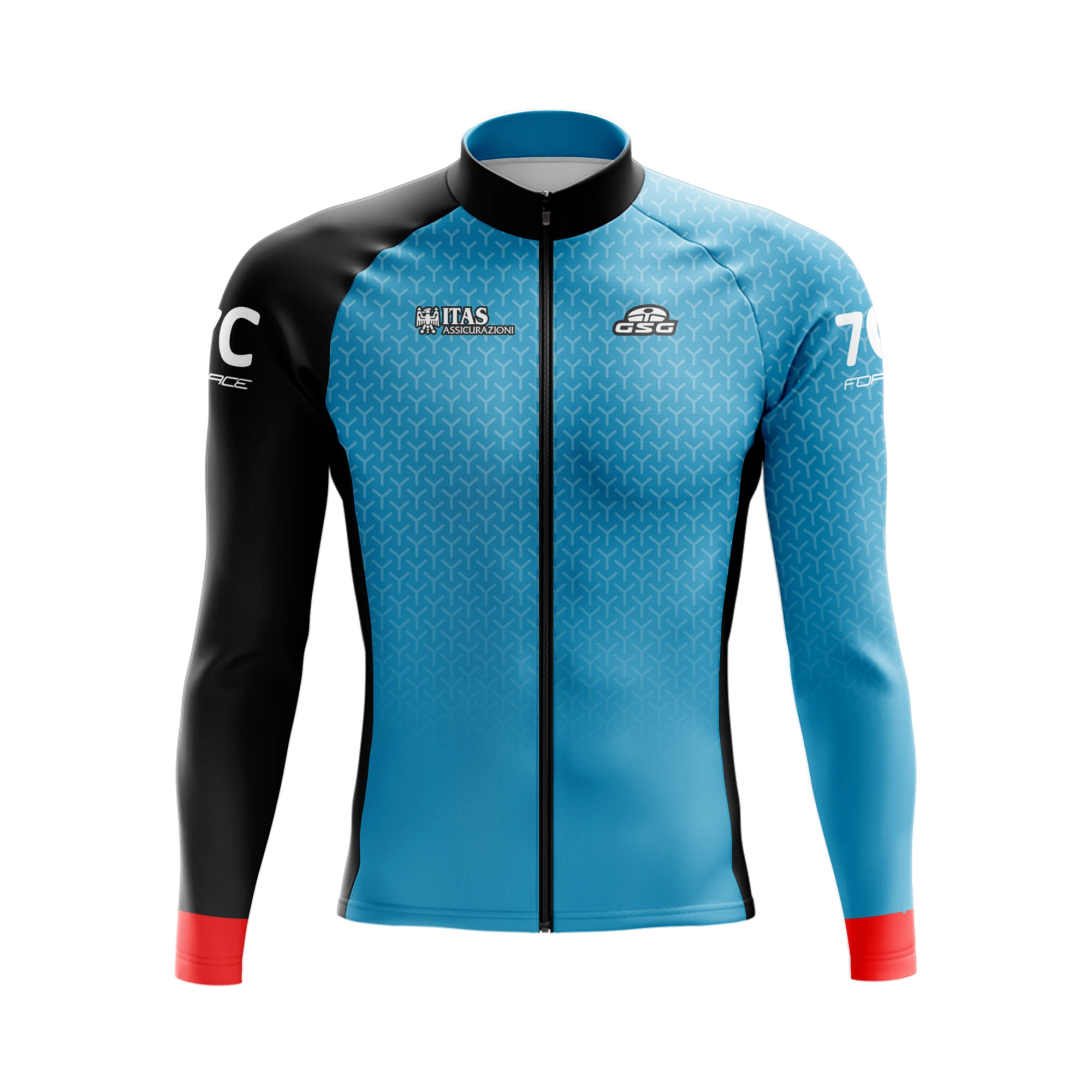 2022 ITAS Winter Cycling Jersey Thermal Fleece Outdoor Pro Sports Long Sleeve Jacket Bike Clothing