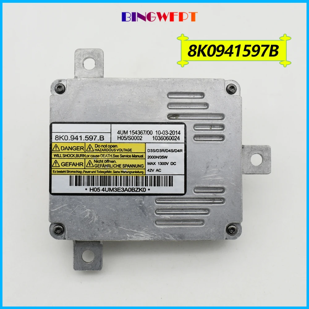 8K0941597B D3S D3R For V-W Passat J-etta Golf A3 A4 A8 Headlight Lamp HID Ballast 8K0 941 597 B 1036060014