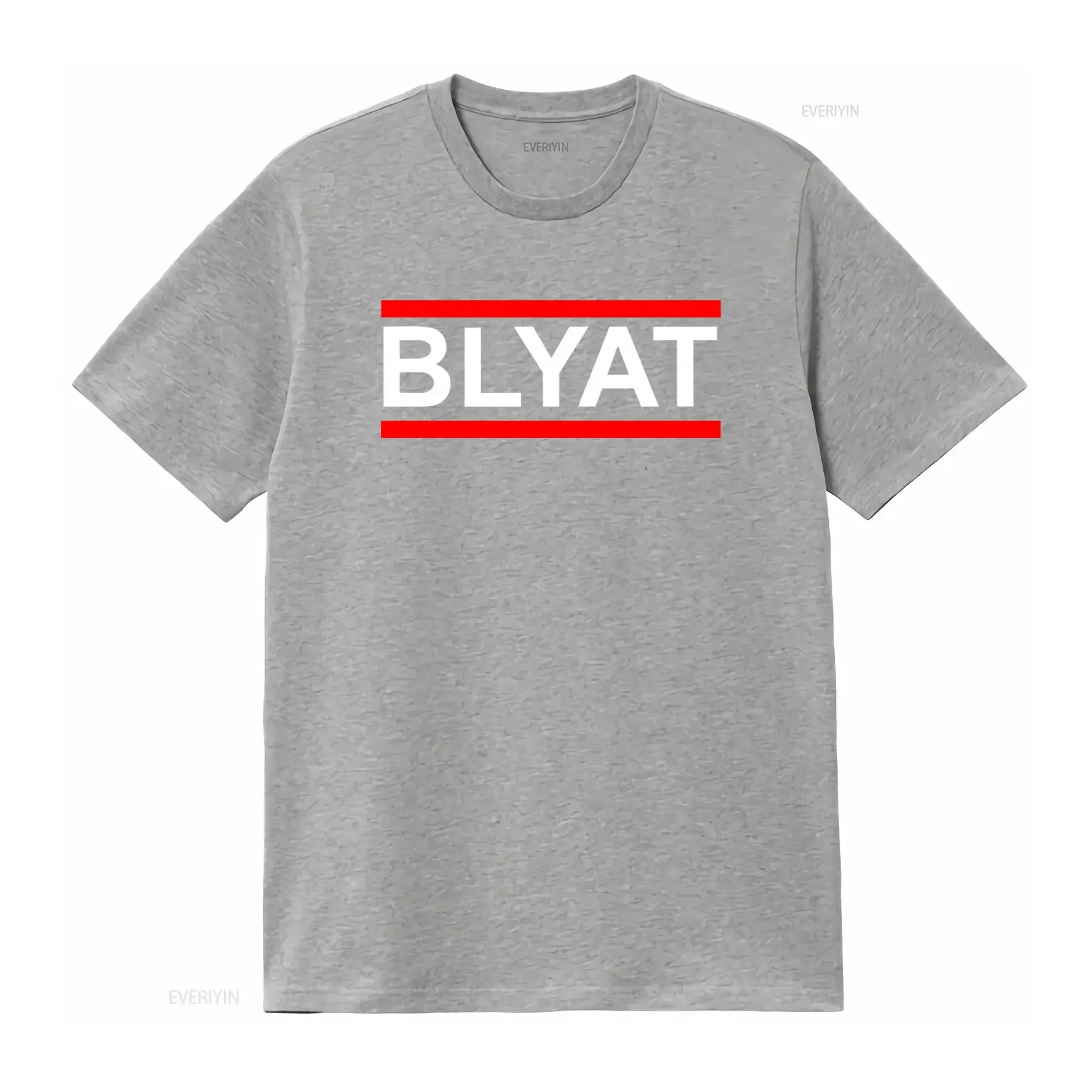 Mens T Shirt Blyat Russian Funny Fun Cyka Russia Print up to 5XL vintage Washed graphic fashion Unisex Top For Everyday Wear view 3