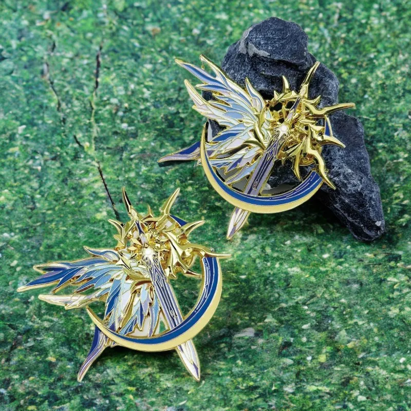 New Phainon Game Exclusive Badge Props Honkai Star Rail Game Anime Collection Metal Brooch Anime Gifts