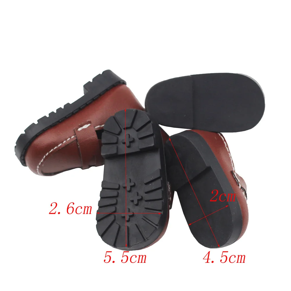 20 cm Baumwolle Spielzeugschuhe Milu Lederschuhe Student Doudou Schuhe Uniform Schuhe 5,5 * 2,6 cm Metall Wetterfahne, Gartendekoration – Detail 4