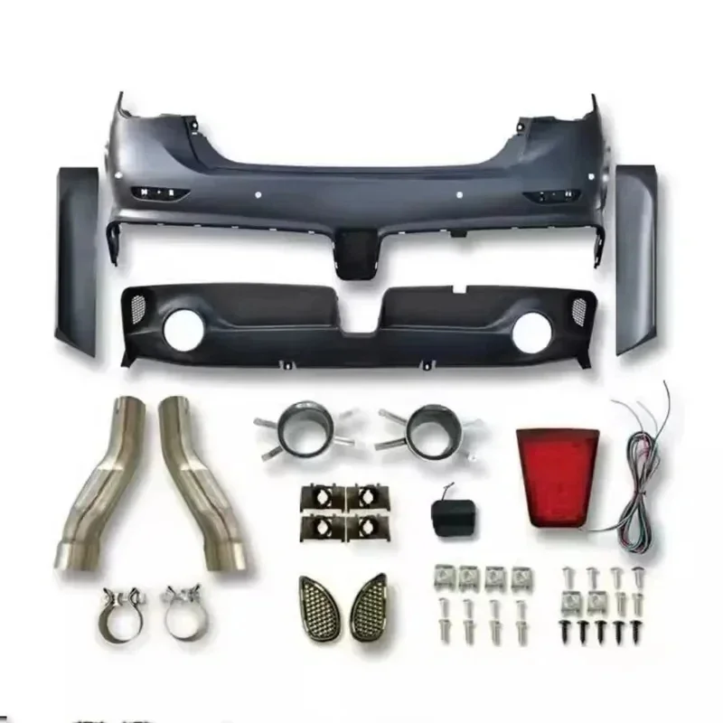 Styling Hot Selling Q50 Front Rear Bumper Grille Fog Frame Lip Exterior Body Parts Mods 5