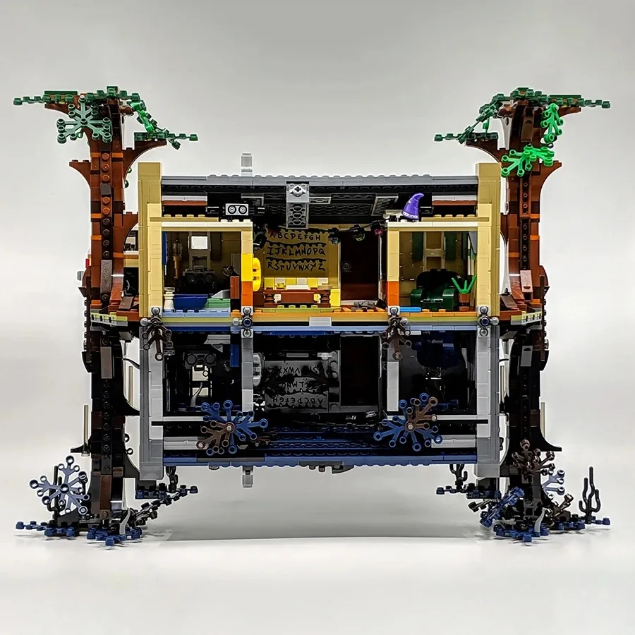 2499 قطعة مجموعة نماذج بناء ثلاثية الأبعاد رأسا على عقب |   مجموعة البناء الإبداعي للمراهقين البالغين |   هدية عيد الهالوين |   75810 #2