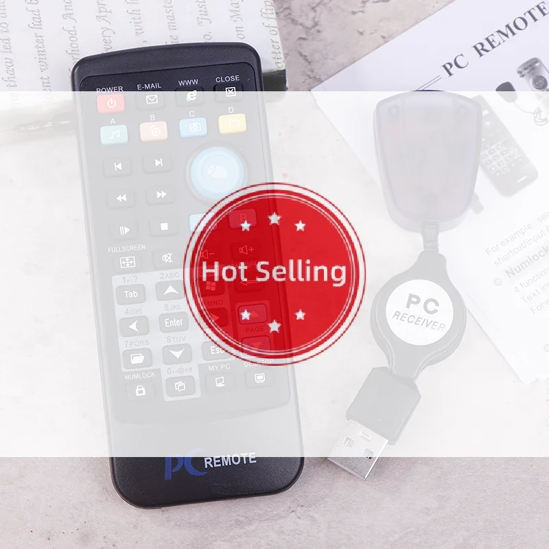 

[G331]Wireless PC Mouse Remote Control Controller USB Receiver IR Remote Control Tools For PC Computer Center Windows 7 8 10 Xp