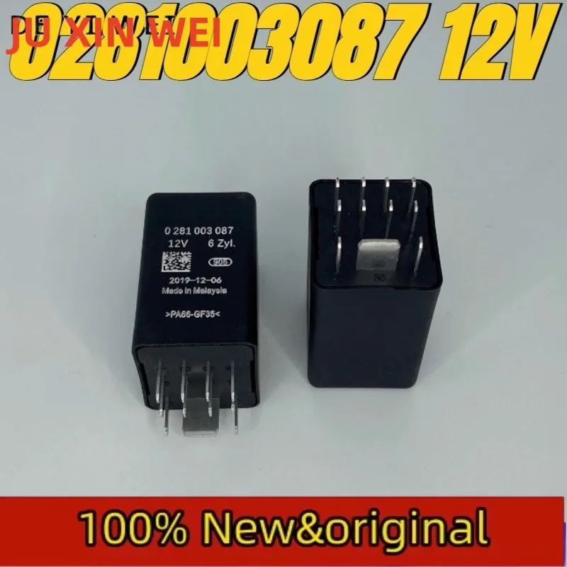 

(Абсолютно новый, оригинальный) 1 шт./лот, 100% оригинальное реле: 0281003087, 12В, 11 контактов, реле предпускового подогрева.