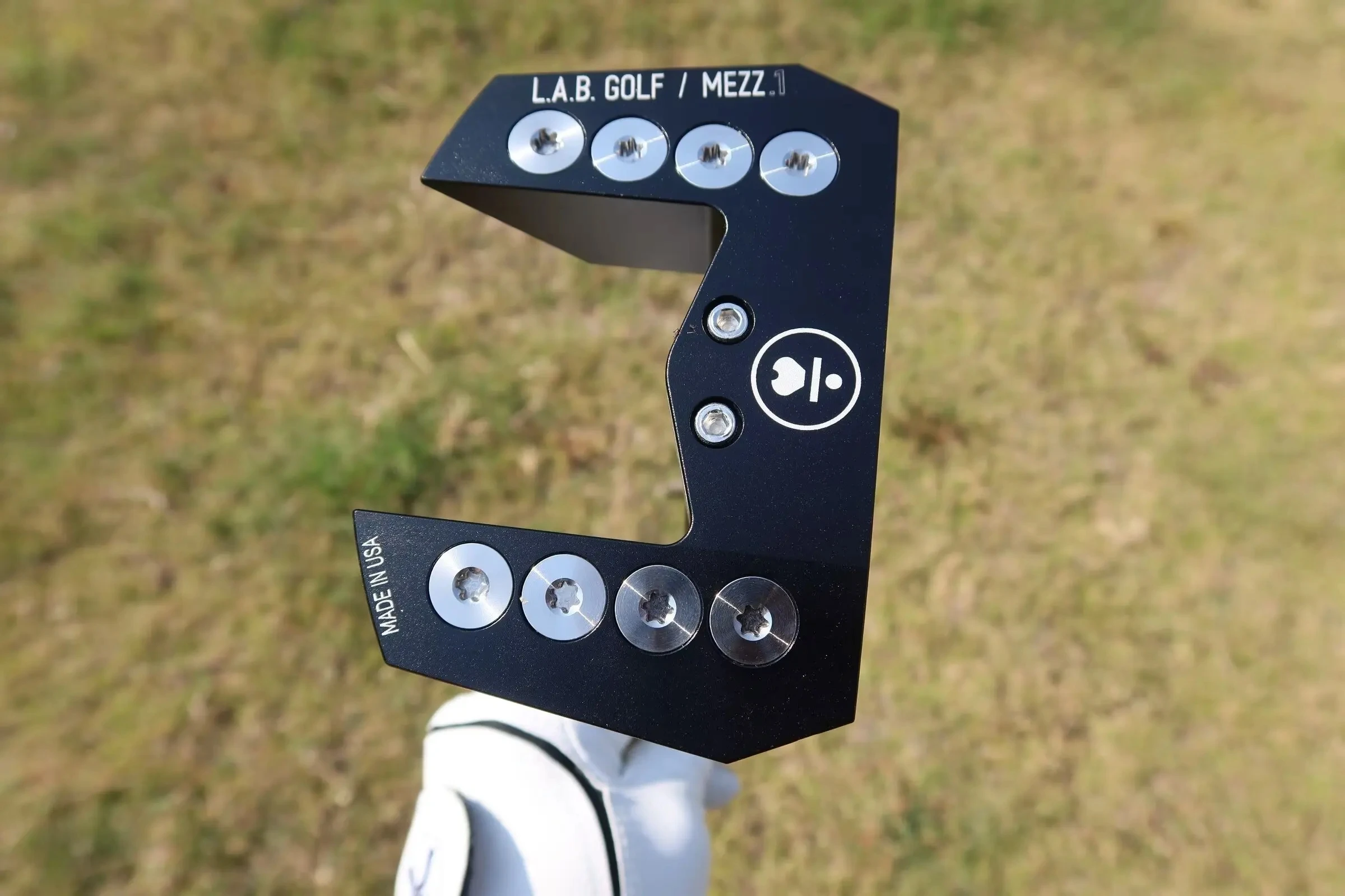 LAB Golf Big Black Fire Golf putter, MEZZ.1 Automatic Balance Club pace return putter