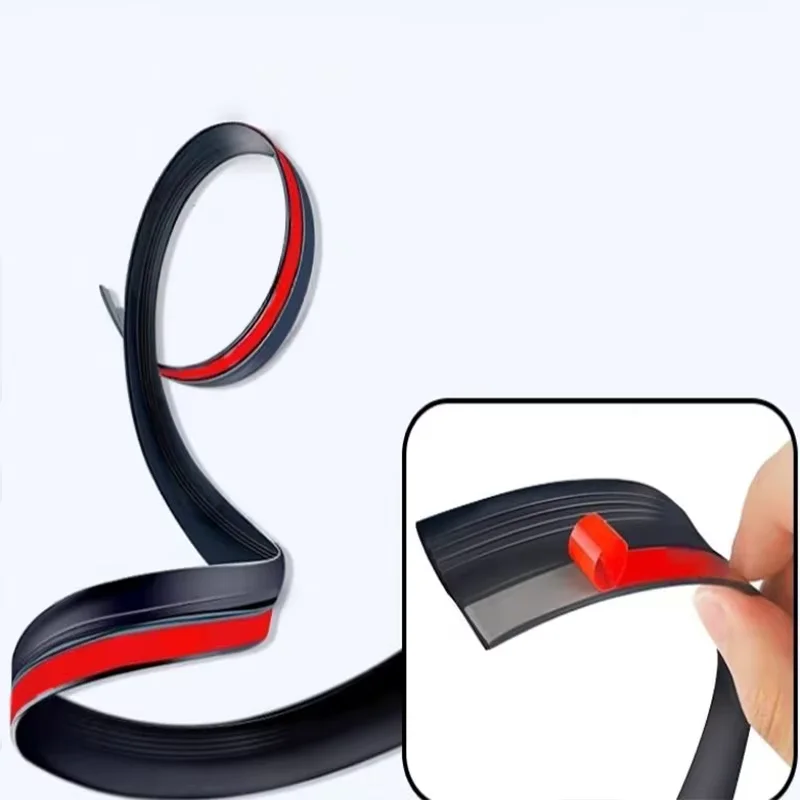 1.6M Waterproof Rubber Seal Strip for SUV Hatchback Trunk, Universal Weatherstrip Sealing Tape for Auto Trunk Lid Edge