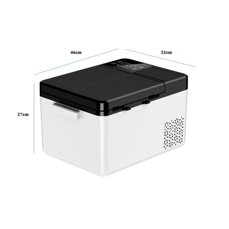 Car Refrigerator 12V24V220V Large Truck Household Refrigeration Mini Refrigerator Car Home Dual-use