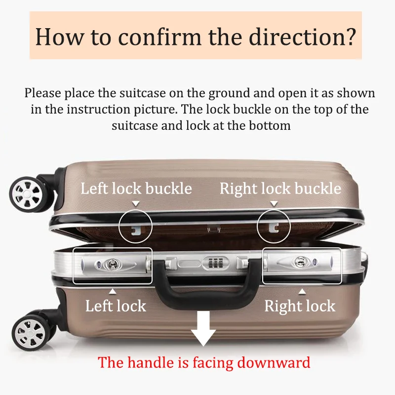 Suitable For S016 Original Baggage Customs Lock Luggage Accessories Combination Lock Simple Portability Anti-theft Security