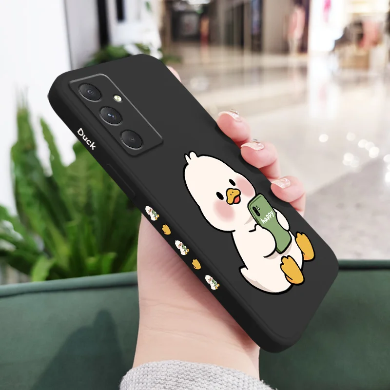 Casing Ponsel Bebek Lucu Untuk Samsung Galaxy A56 A36 A26 A16 A06 A17 A07 A55 A35 A25 A15 A05 A54 A34 A24 A14 A04 4G 5G