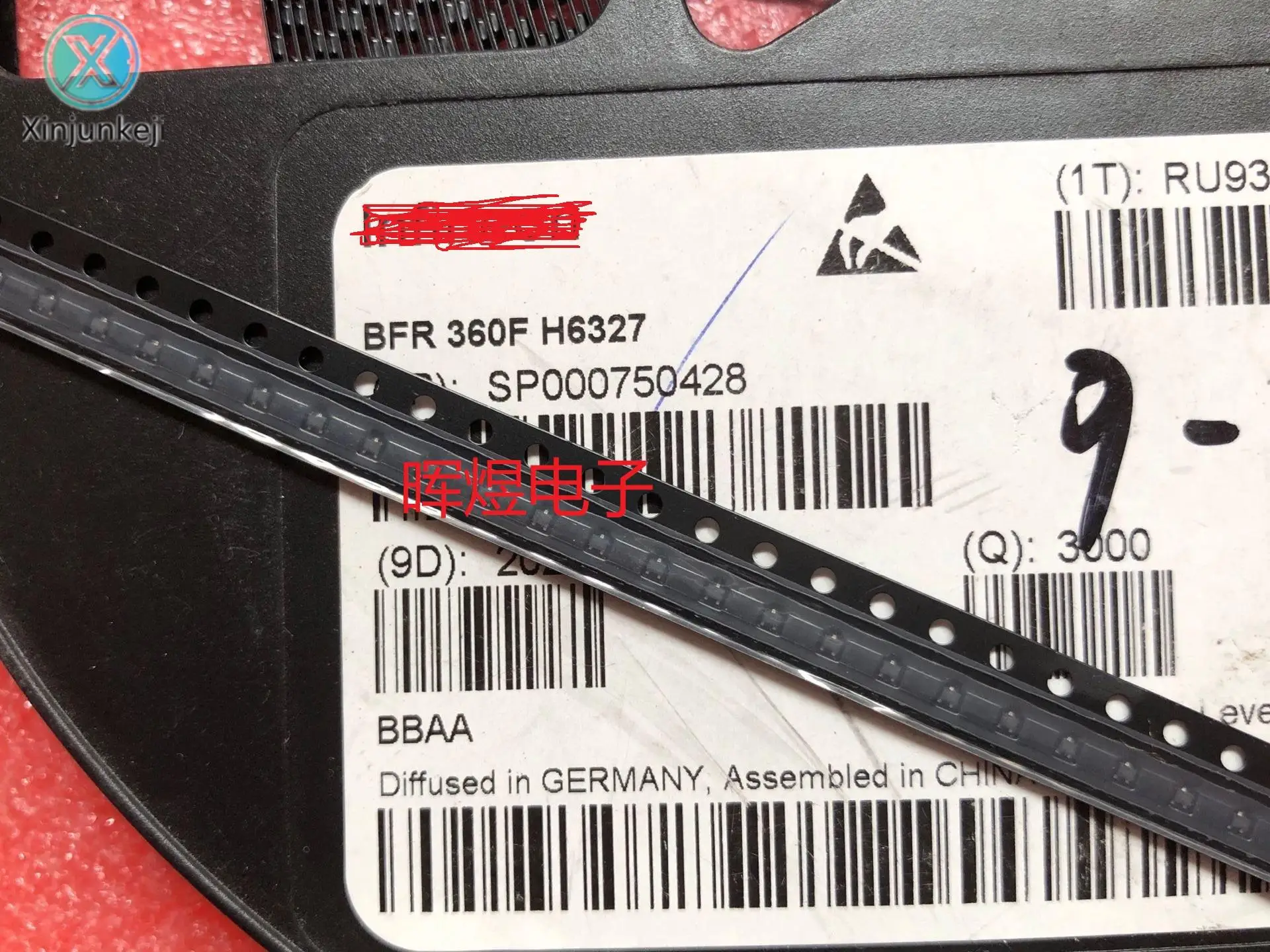 

10pcs orginal new BFR360F FBs SOT523 6V 35mA NPN RF RF Tube
