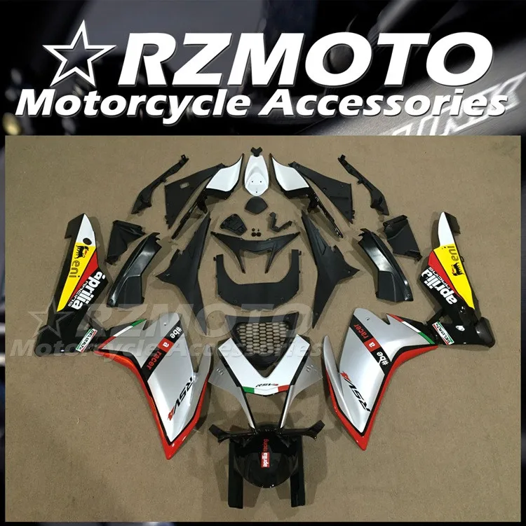 

4Gifts New ABS Fairings Kit Fit for Aprilia RSV4 1000 2009 2010 2011 2012 2013 2014 09 10 11 12 13 14 Bodywork Set Yellow Red