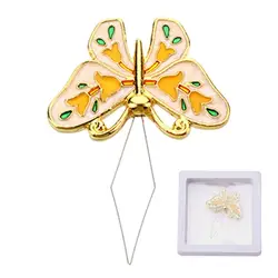 Butterfly Needle Threader Thread Needle Device Wire Stitching Insert Craft Tool Sewing Machines Supplies