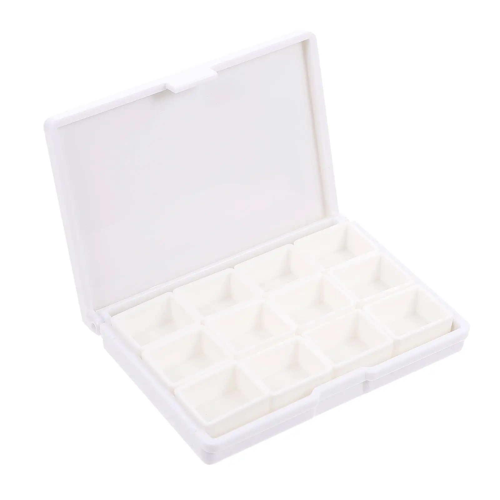 

Plastic Watercolor Pigment Boxes Palette Case Travel Mini Compartments Outdoor Paint Supplies